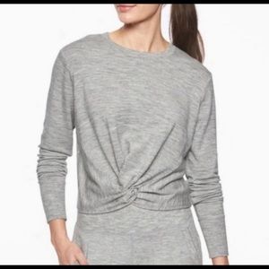 Athleta Twist Front Coaster Sweater